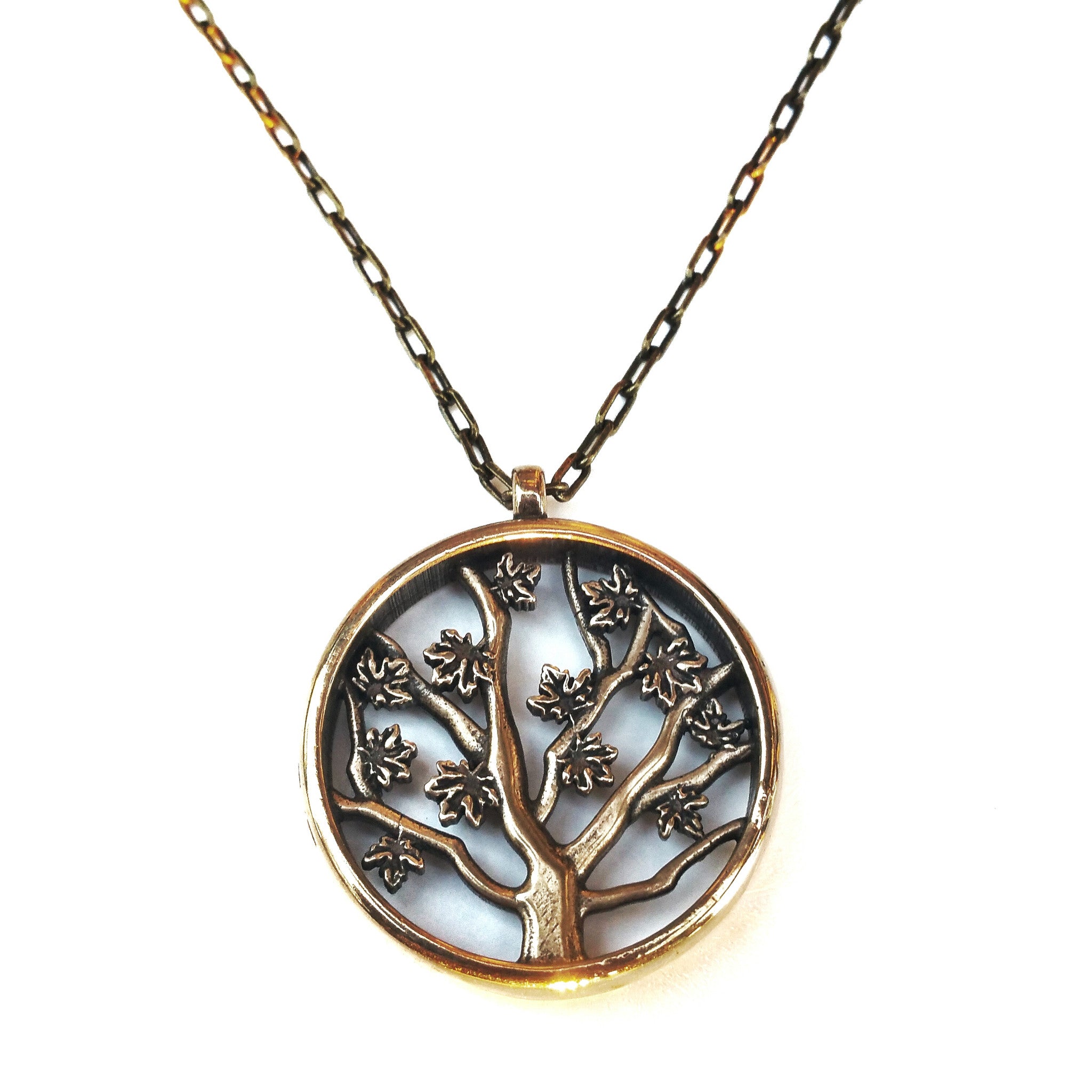 Tree of LIFE Necklace - Red Bronze HONOR EMBLEM