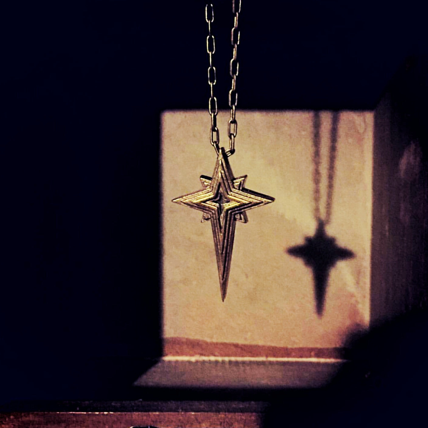 HOPE Guiding Star Necklace - Bronze