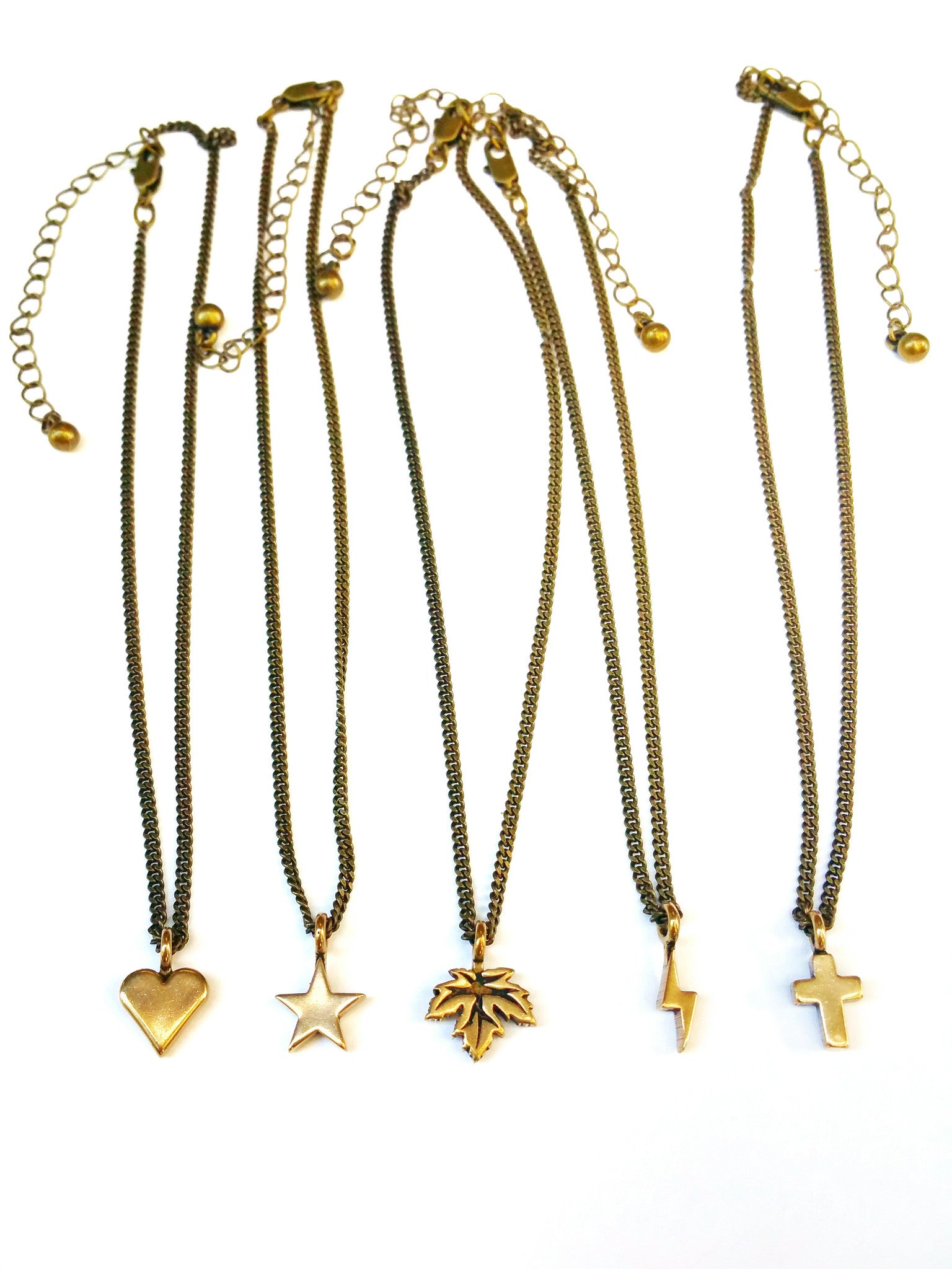 Star of Honor Necklace - Bronze Choker Mini