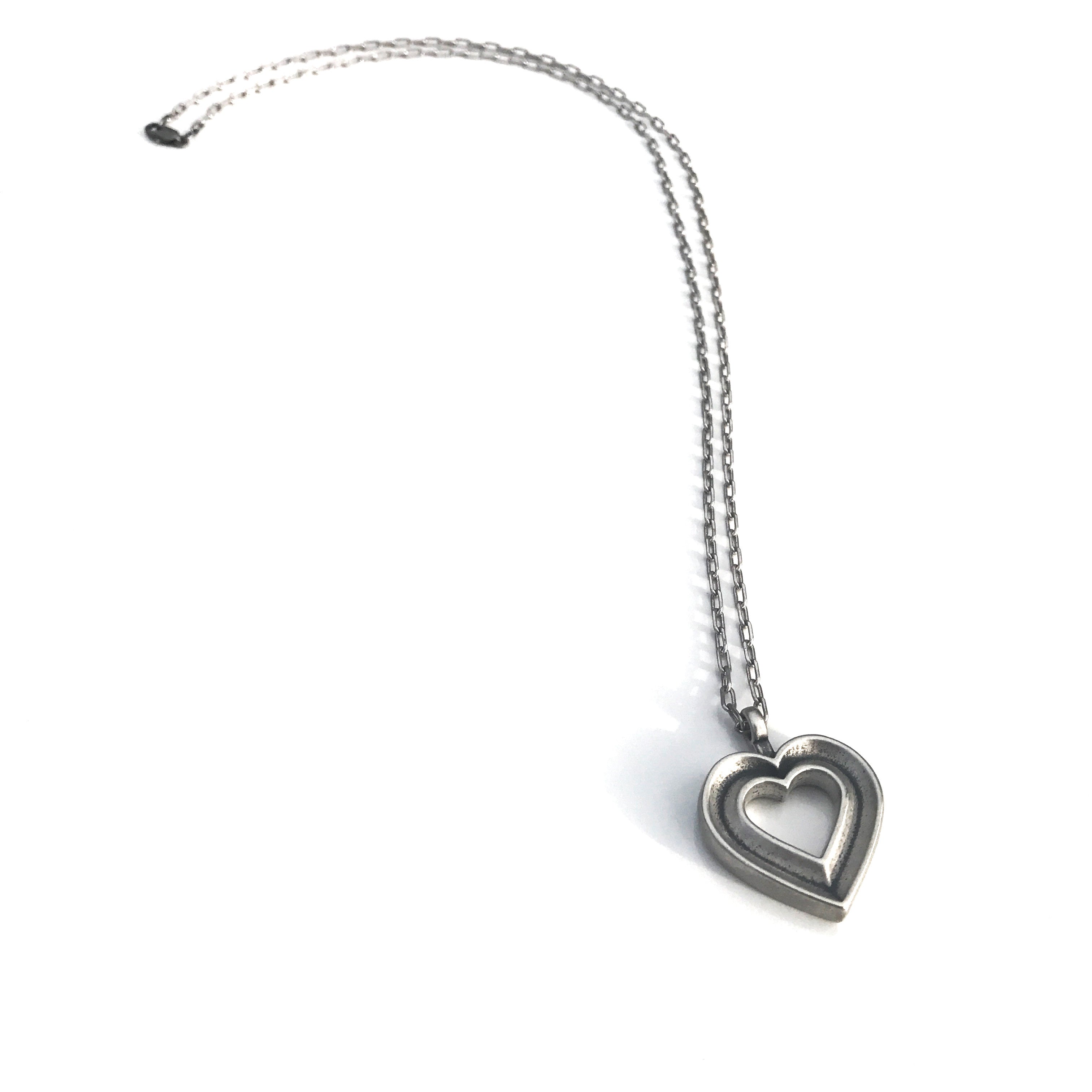 LOVE Heartbeat Necklace - Sterling Silver