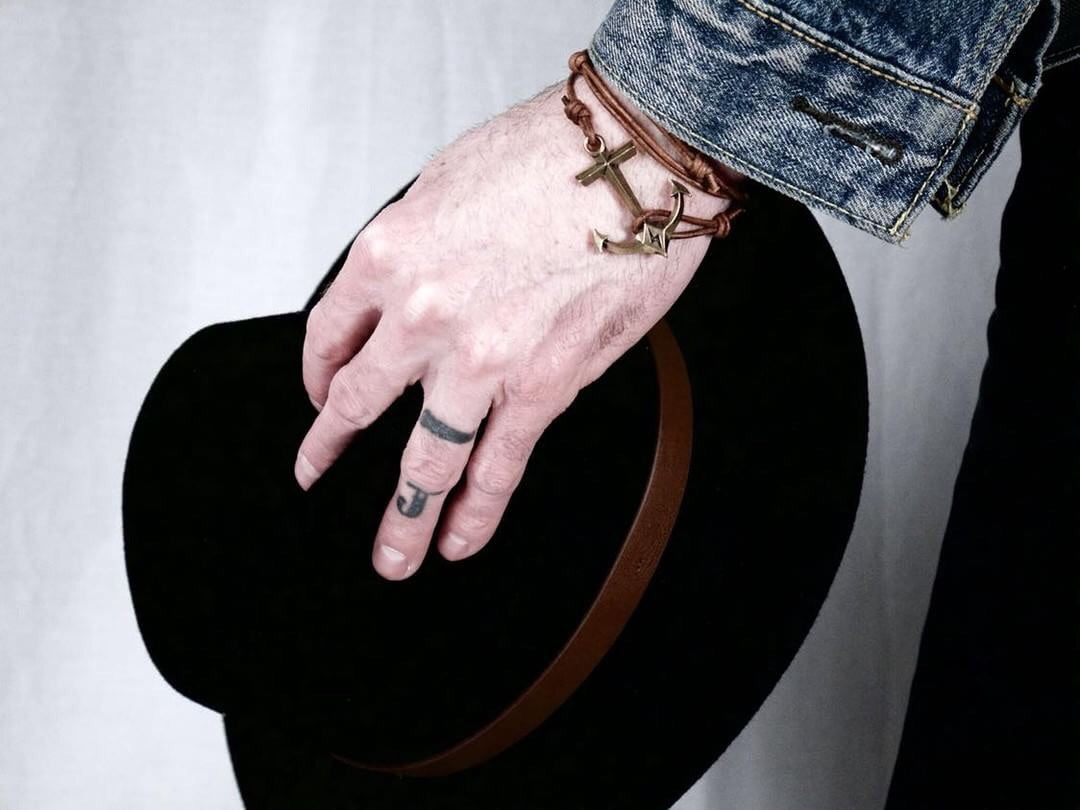 James Avery Hold Fast Leather Bracelet
