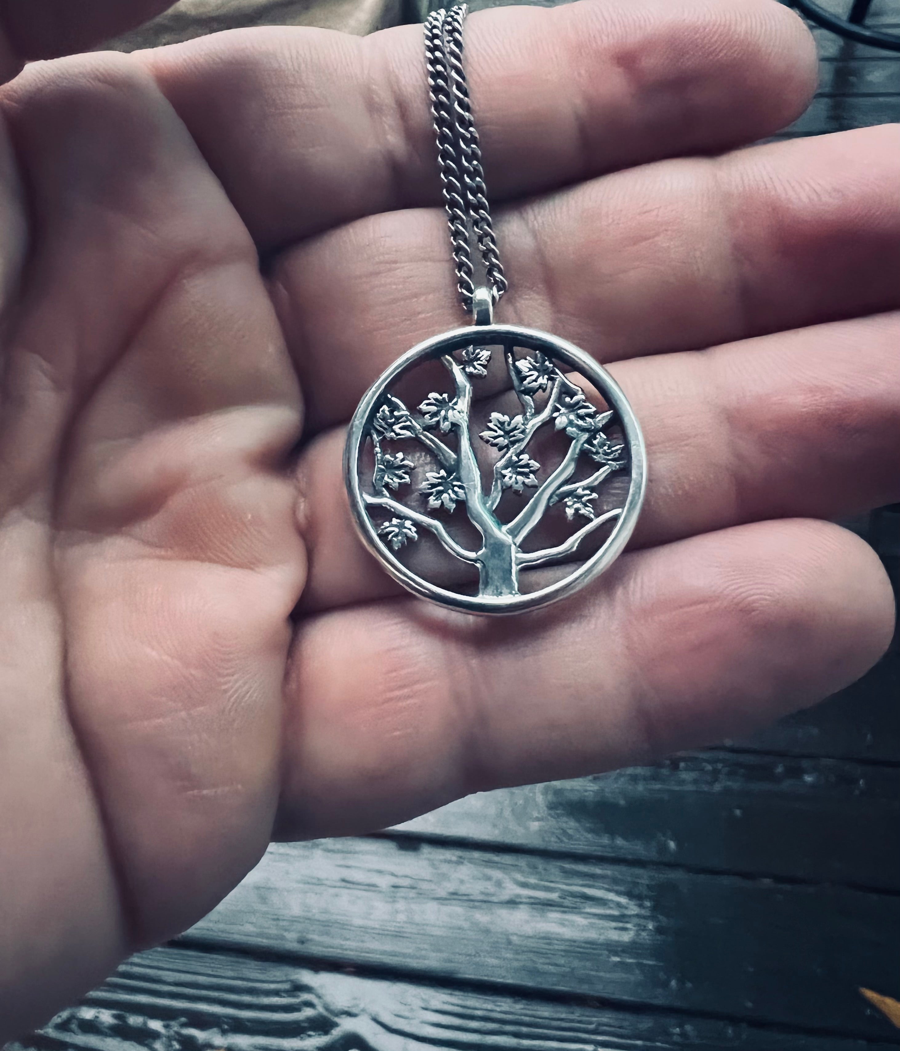 Princess Tree of LIFE Necklace - Sterling Silver